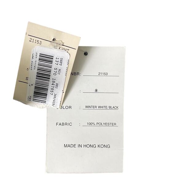 NWT Spenser Jeremy Winter White and Black Blazer Size S - Picture 5 of 6